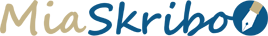 Das Logo von MiaSkribo.