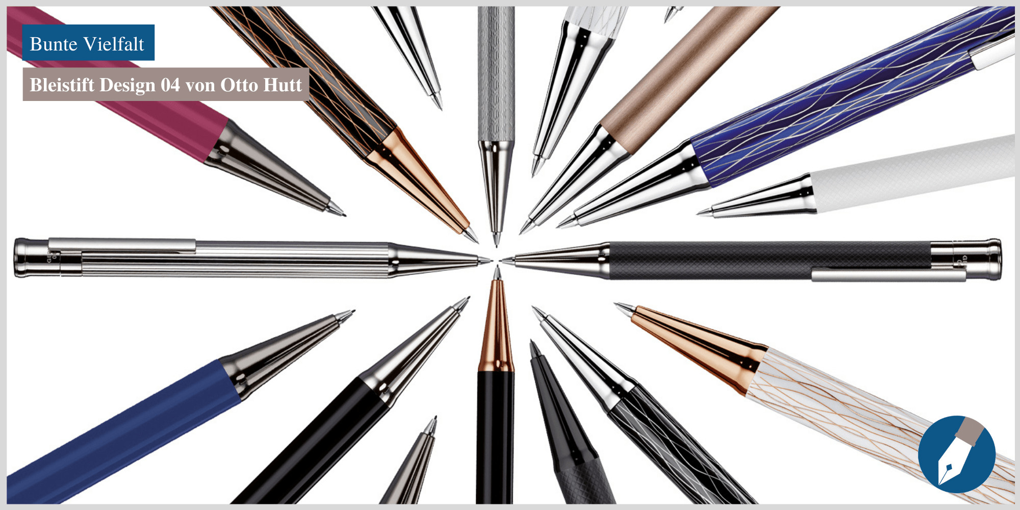 Der Bleistift Design 04 von Otto Hutt.
