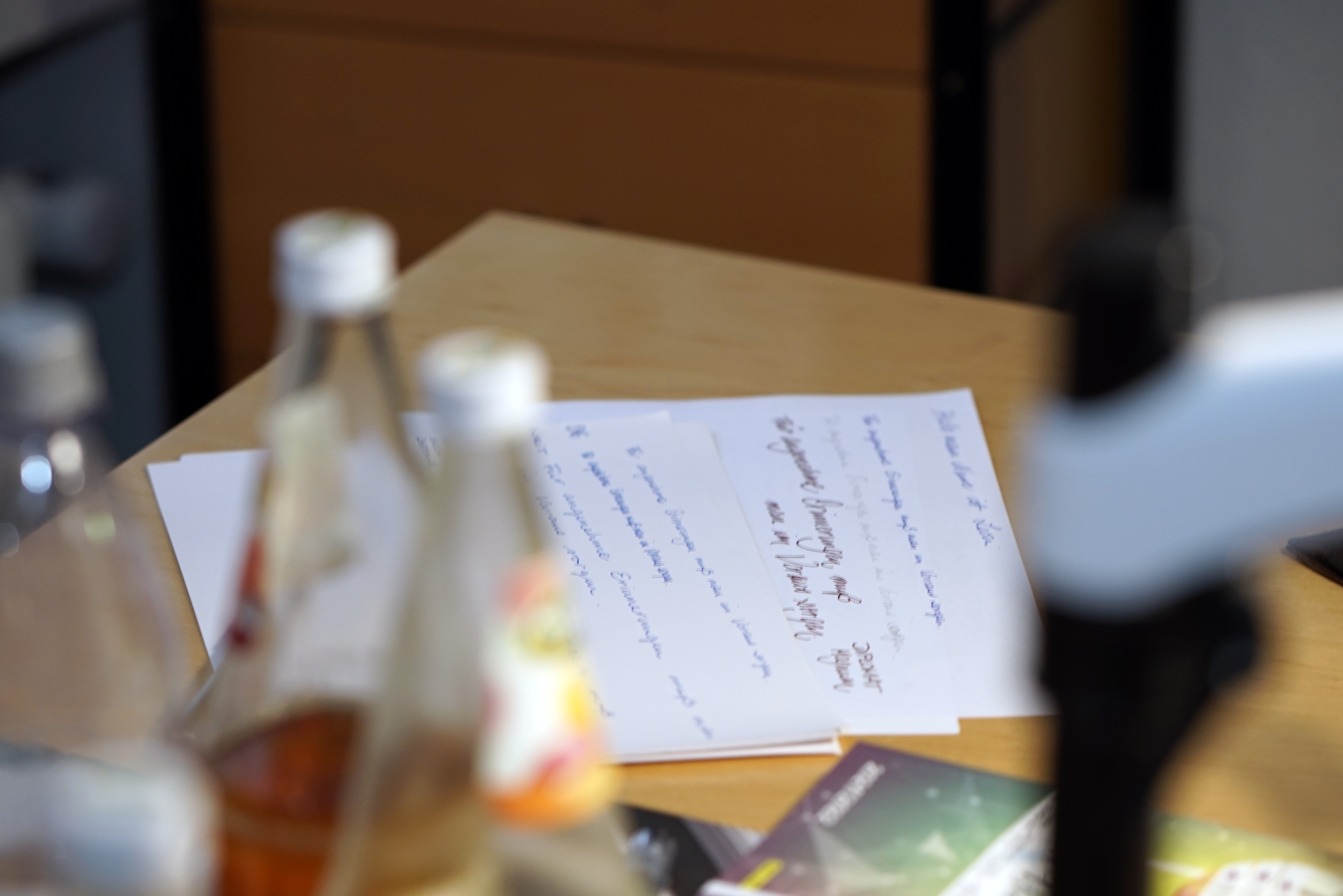 Impression von der Langen Nacht des Schreibens 2021.
