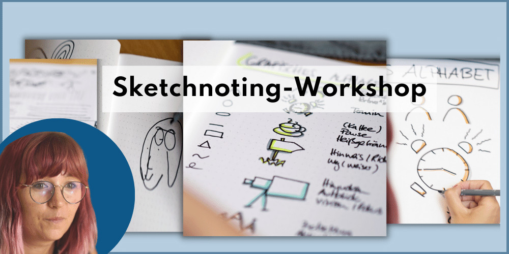 Sketchnoting-Workshop mit Josi Bruns.