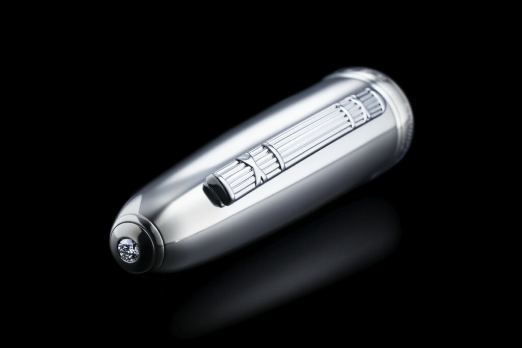 Photo of the materials and production of the Waldmann/SekrÃ© special edition for fountain pens