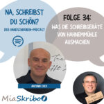 Na, schreibst Du schön?