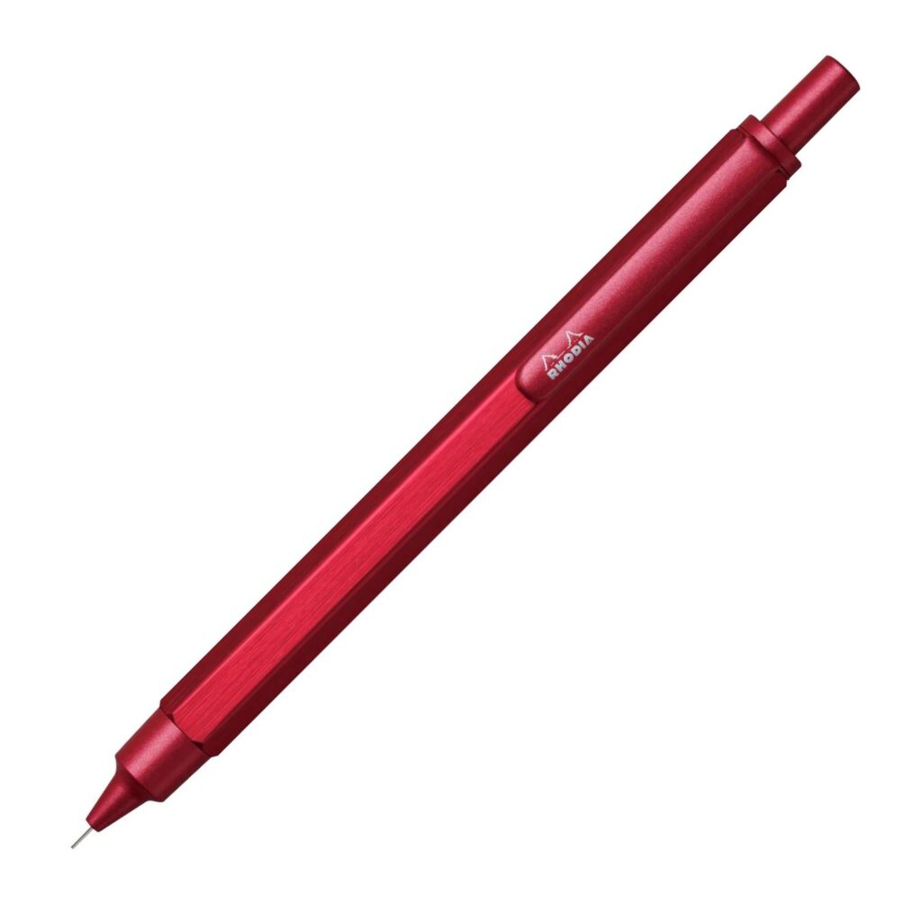 Produktfoto zum Bleistift scRipt in rot von Rhodia / product photo of the pencil scRipt in red from Rhodia (9394C).