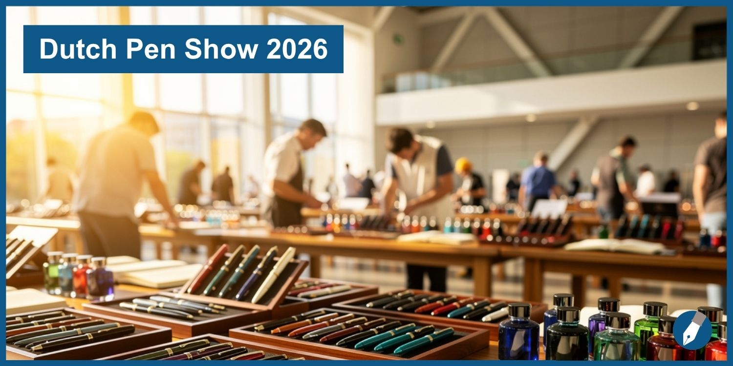 Am 6. und 7. Juni 2026 ist die Dutch Pen Show in Utrecht.